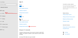 can't connect to this network wifi