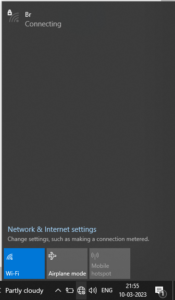 laptop can't connect to this network 